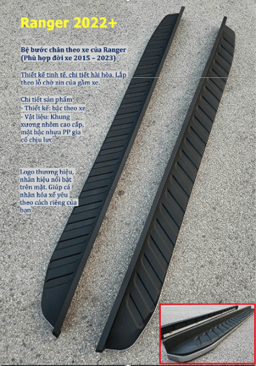 Bậc bước chân theo xe